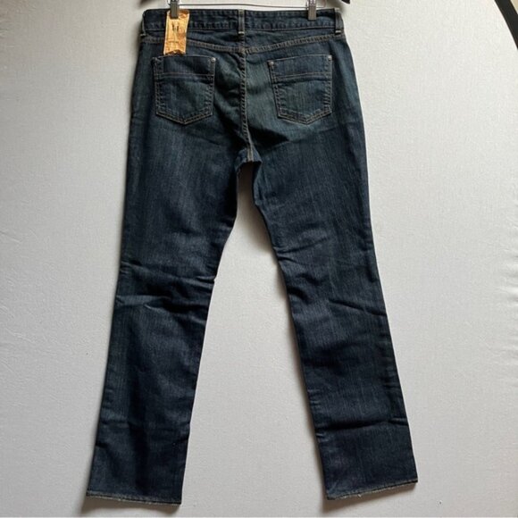 Vintage Banana Republic Premium Denim slim straight leg jeans Sz 14 - Picture 2 of 11